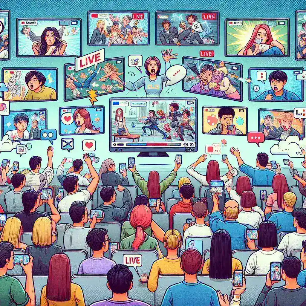 "Gráfico ilustrativo que muestra la métrica de Espectadores Simultáneos en Twitch, destacando su importancia para creadores de contenido y tendencias en crecimiento."